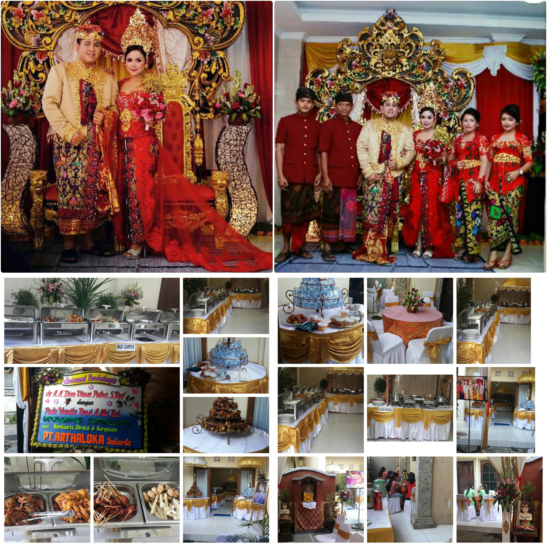 Wedding Dias dan Yunita Catering Pernikahan di Bali
